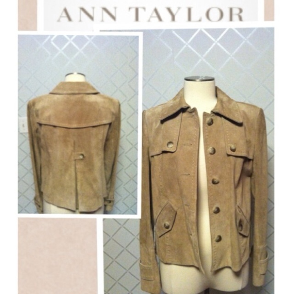Ann Taylor Suede Jacket